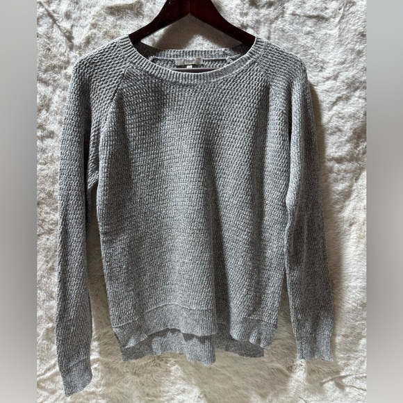 Madewell Gray Knit Pullover Sweater Small - Picture 1 of 4